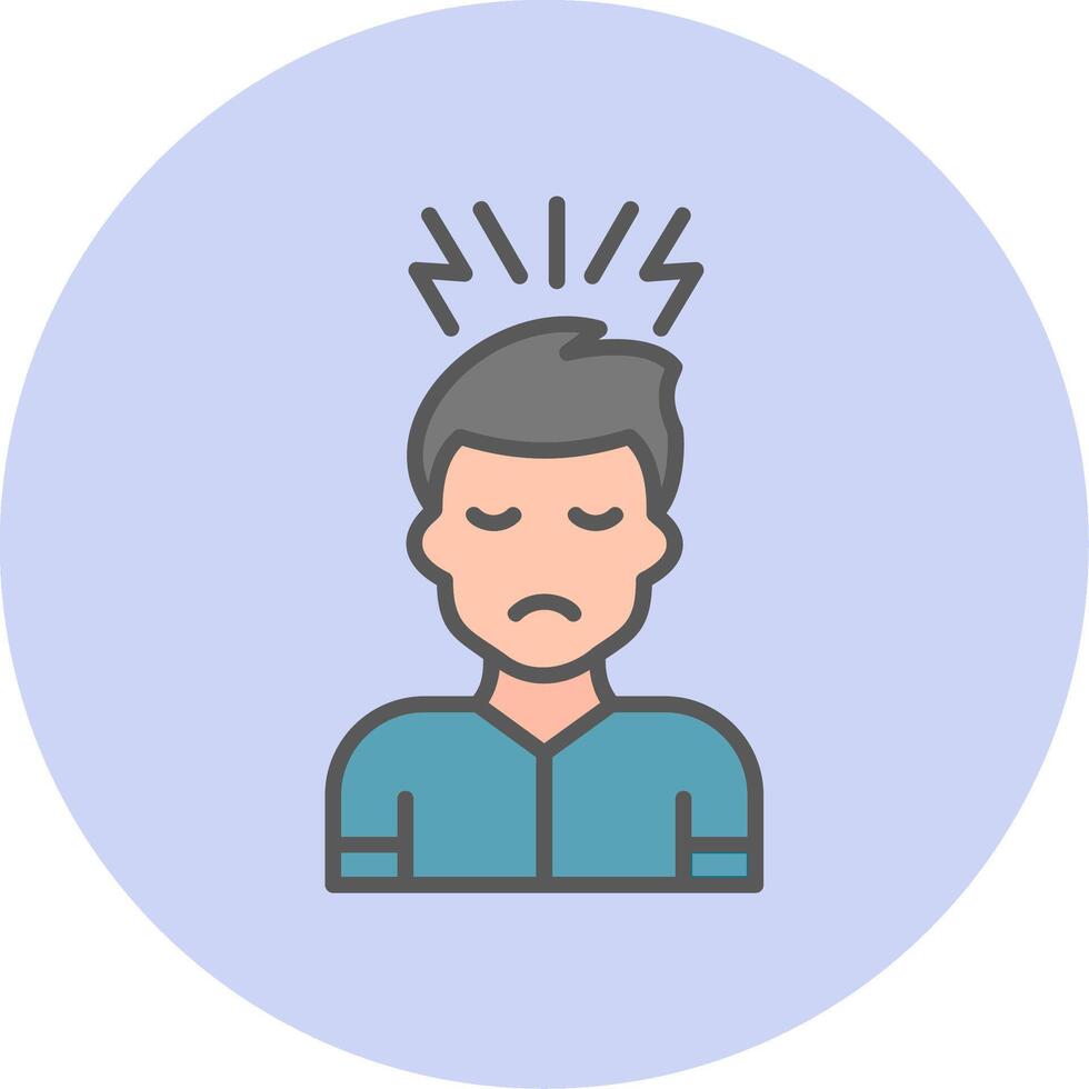 stress vector pictogram