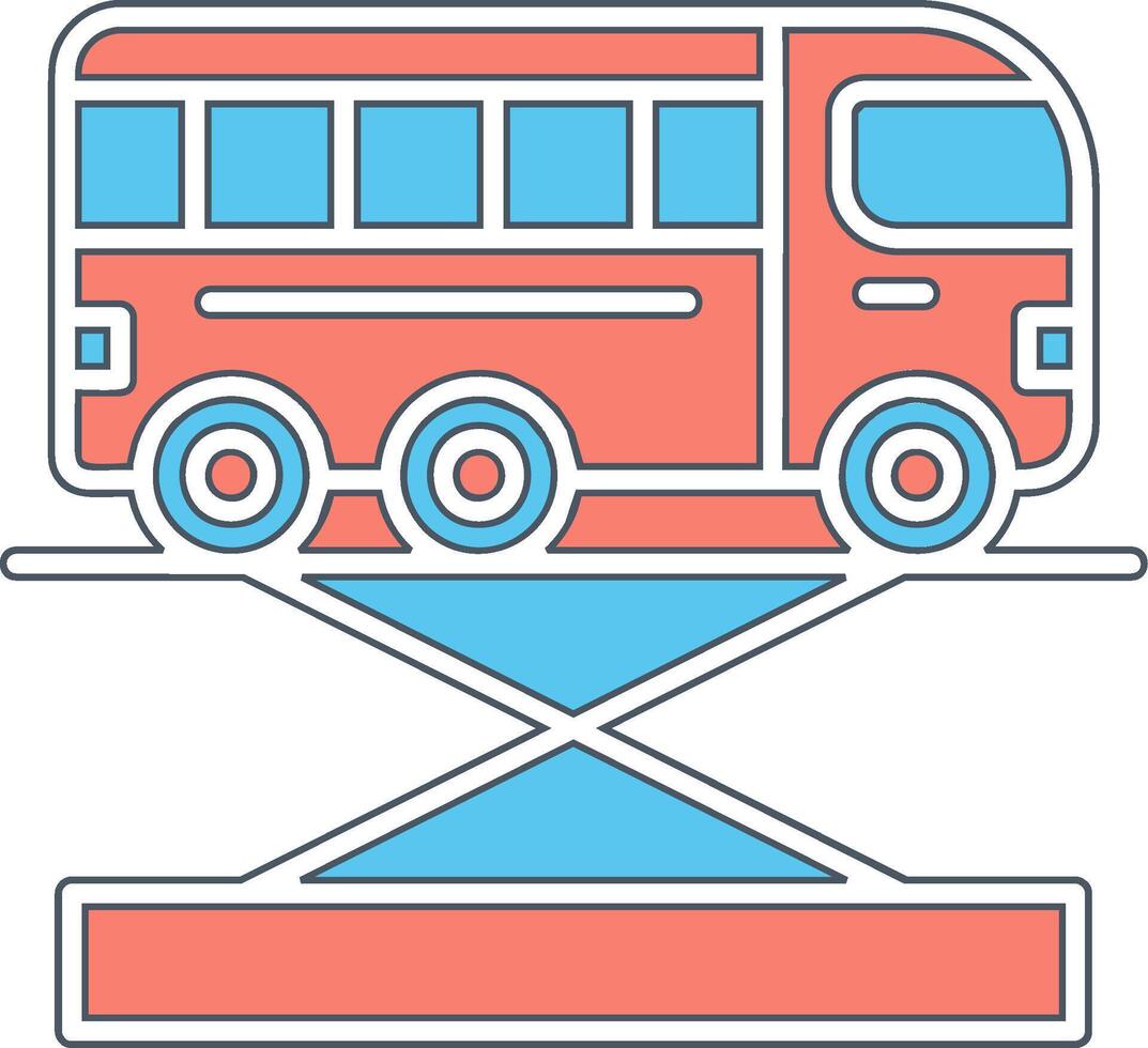 bus jack vector icoon