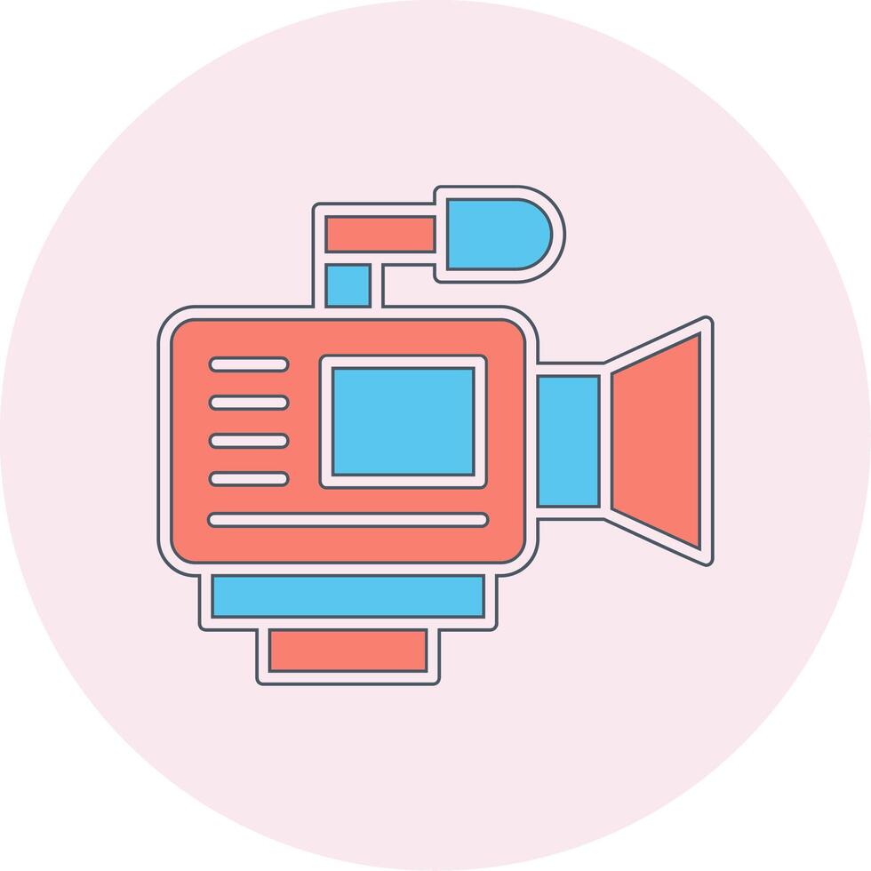 videocamera vector pictogram