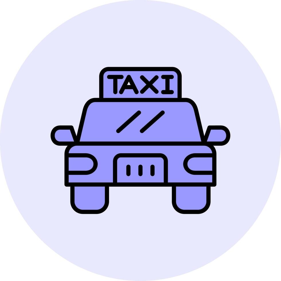 taxi vector icoon