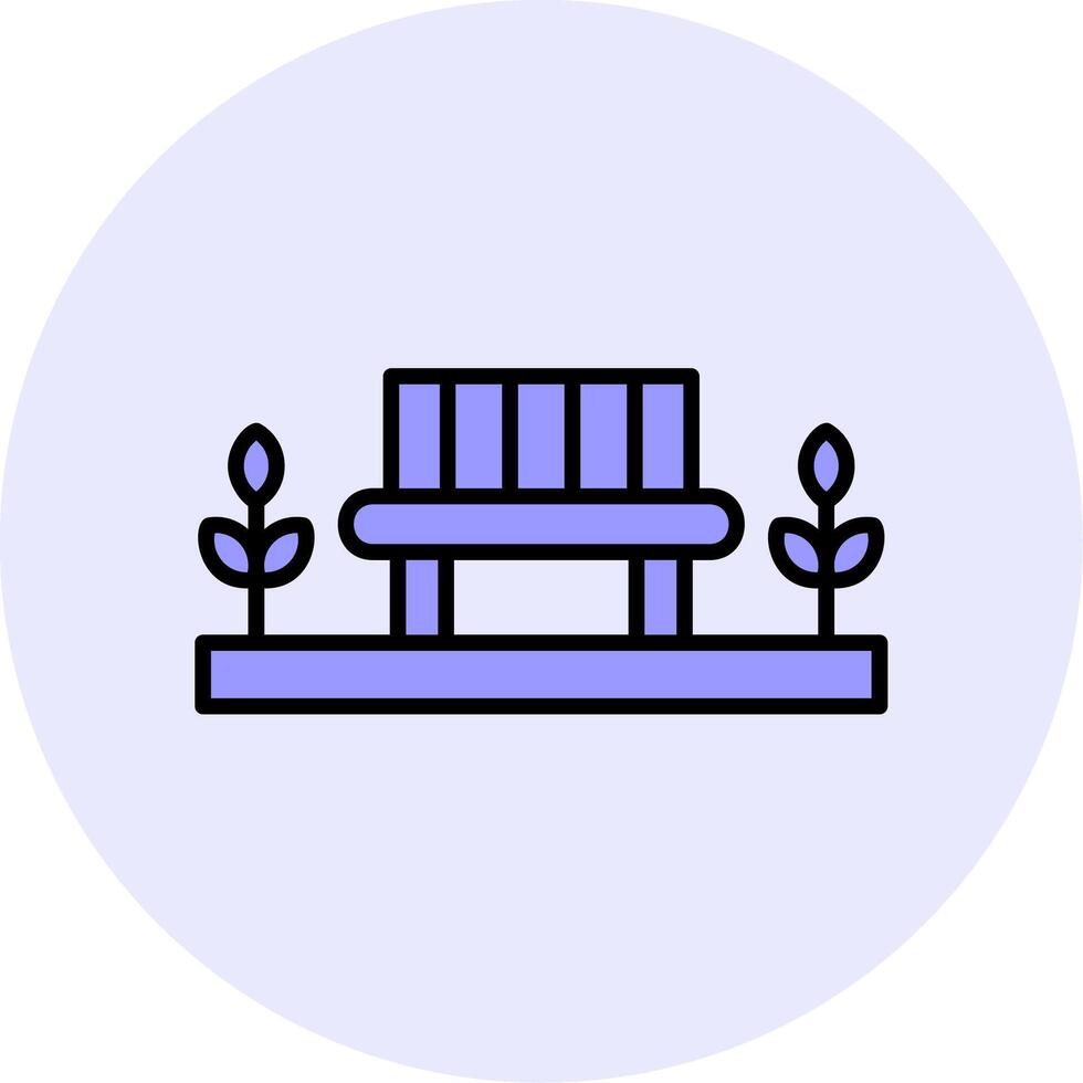 parkbank vector icon