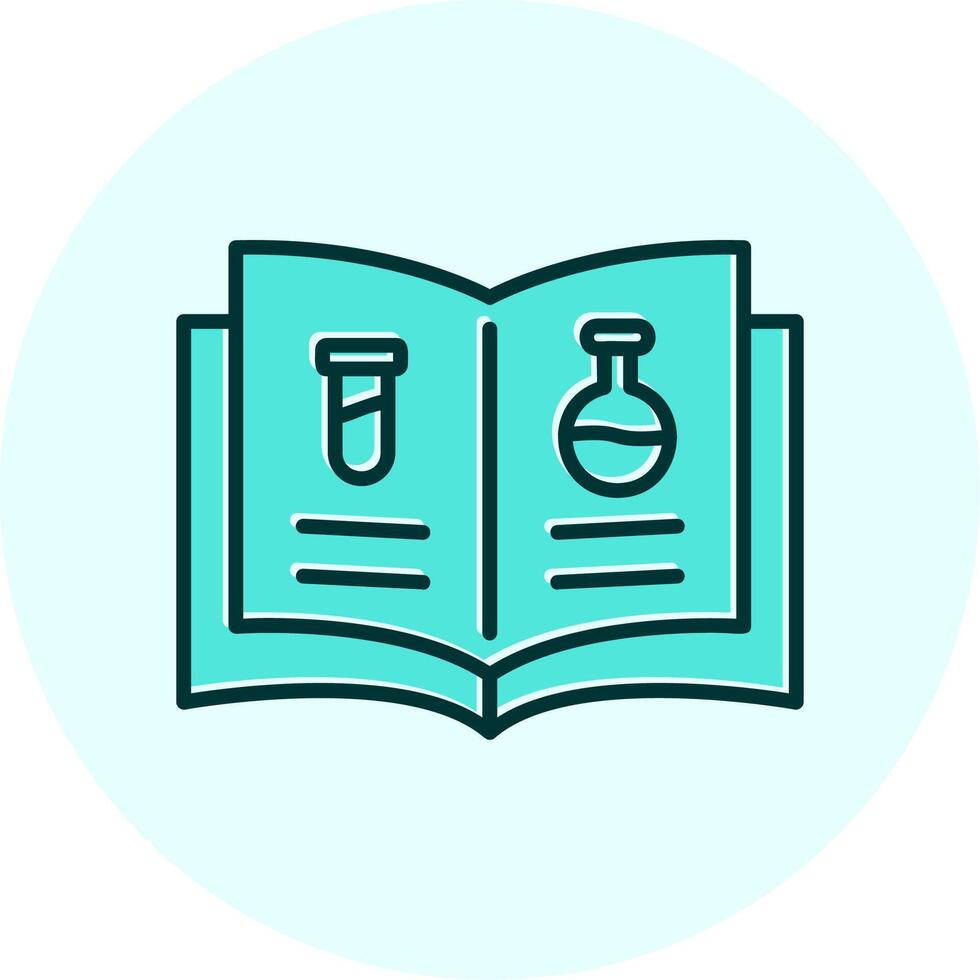 wetenschap boek vector icoon