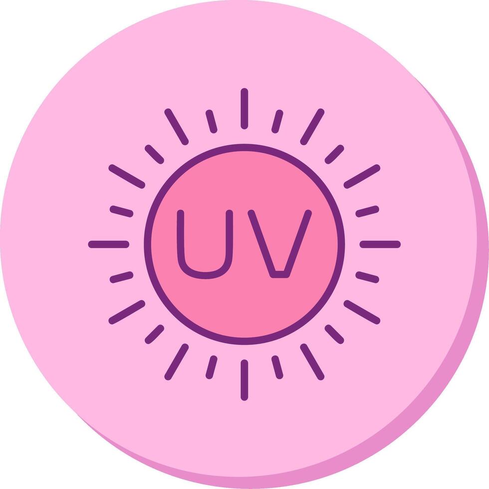 ultravoilet vector icoon