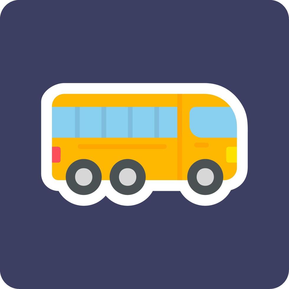 bus vector pictogram