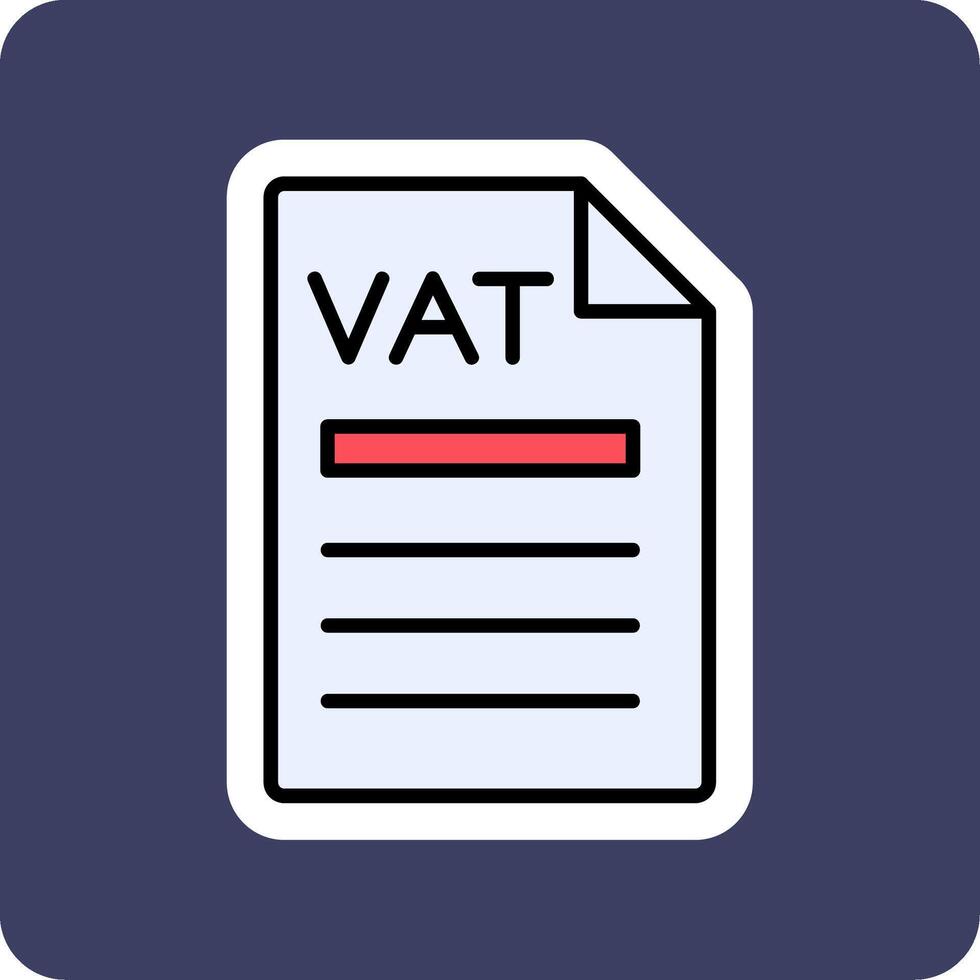 vat vector icoon