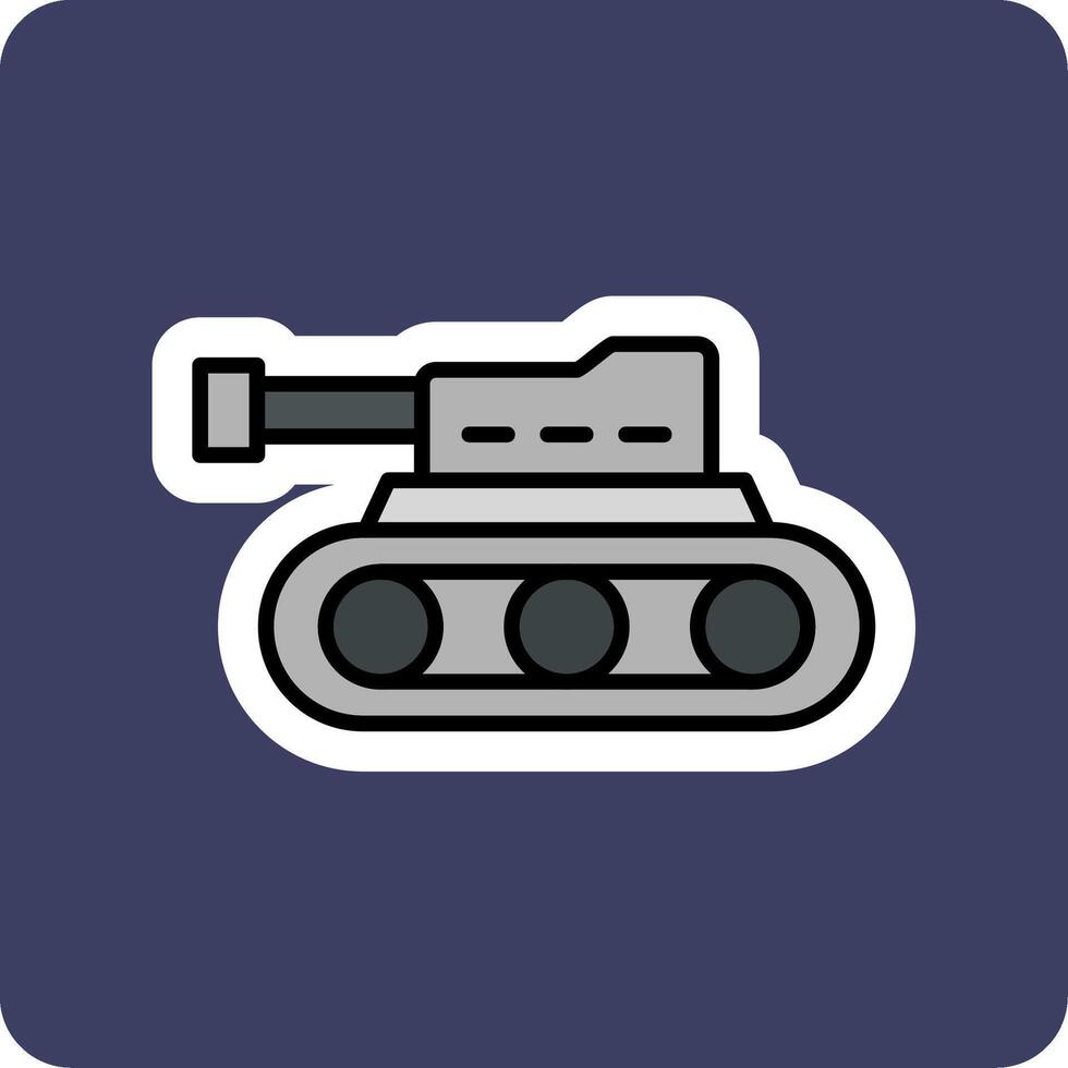 tank vector icoon