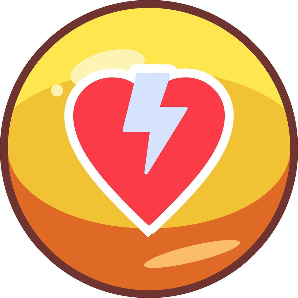 gebroken hart vector icon