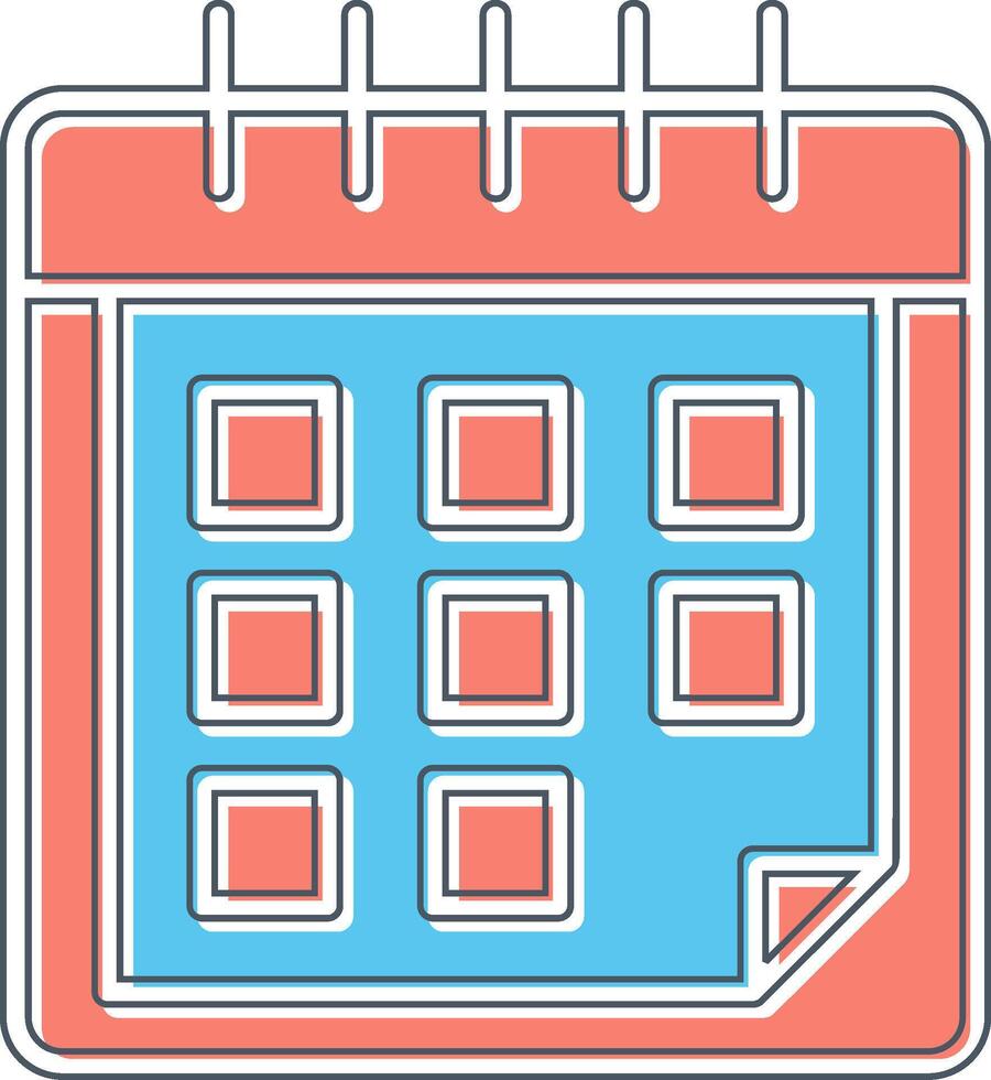 kalender vector pictogram