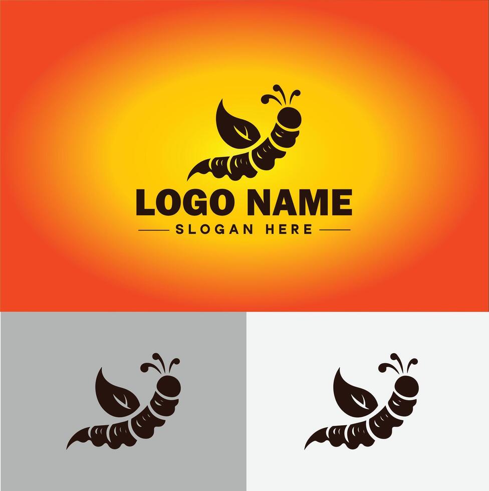 rups- logo vector kunst icoon grafiek voor bedrijf merk icoon rups- logo sjabloon