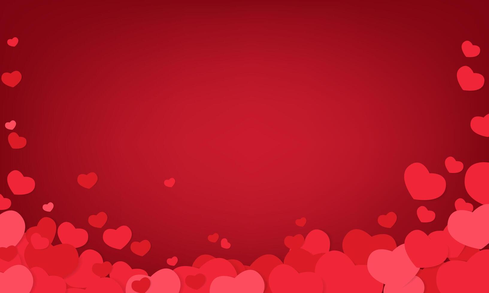 gelukkig Valentijnsdag dagen van achtergrond. vector ontwerp