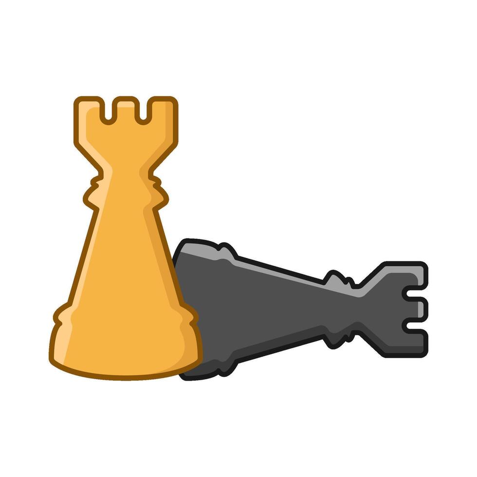 roek schaak illustratie vector