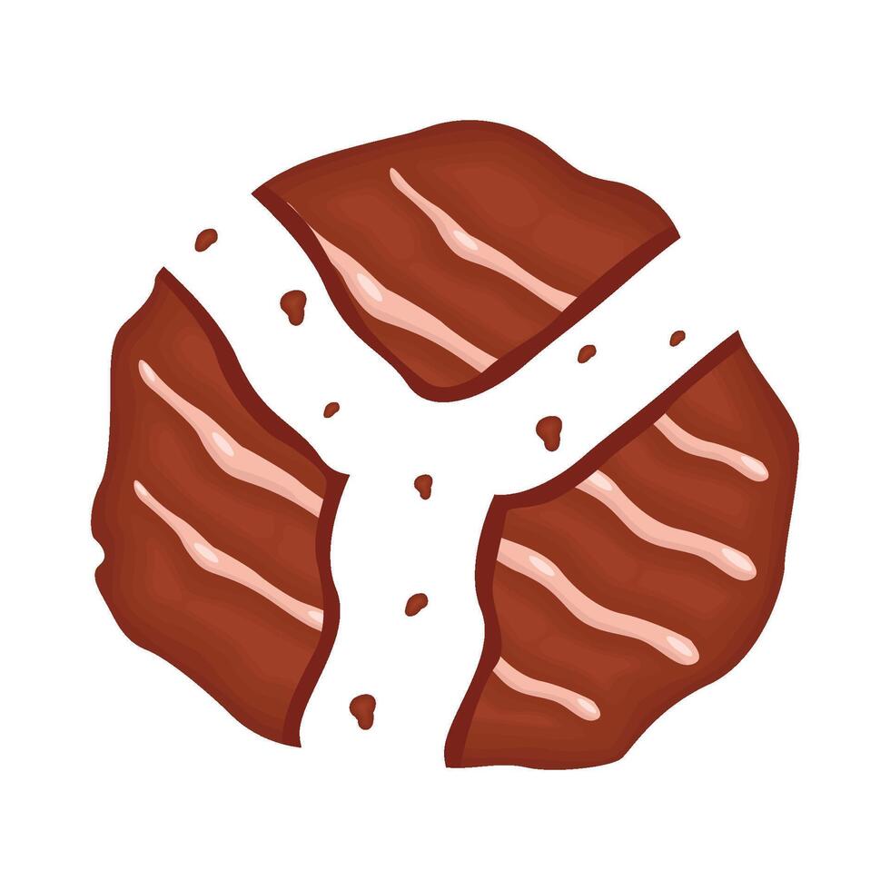 illustratie van cookies vector