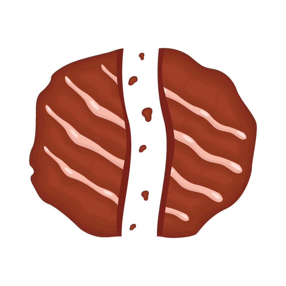 illustratie van cookies vector