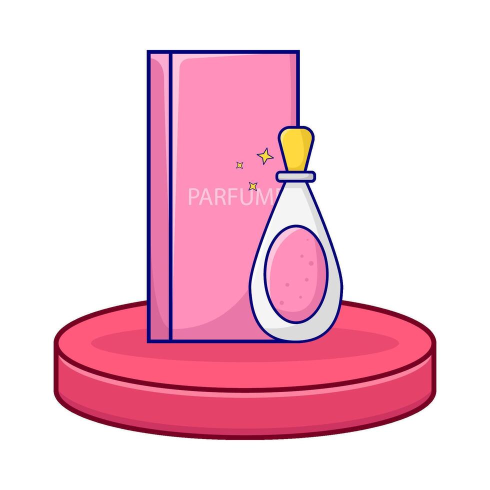 illustratie van parfum vector