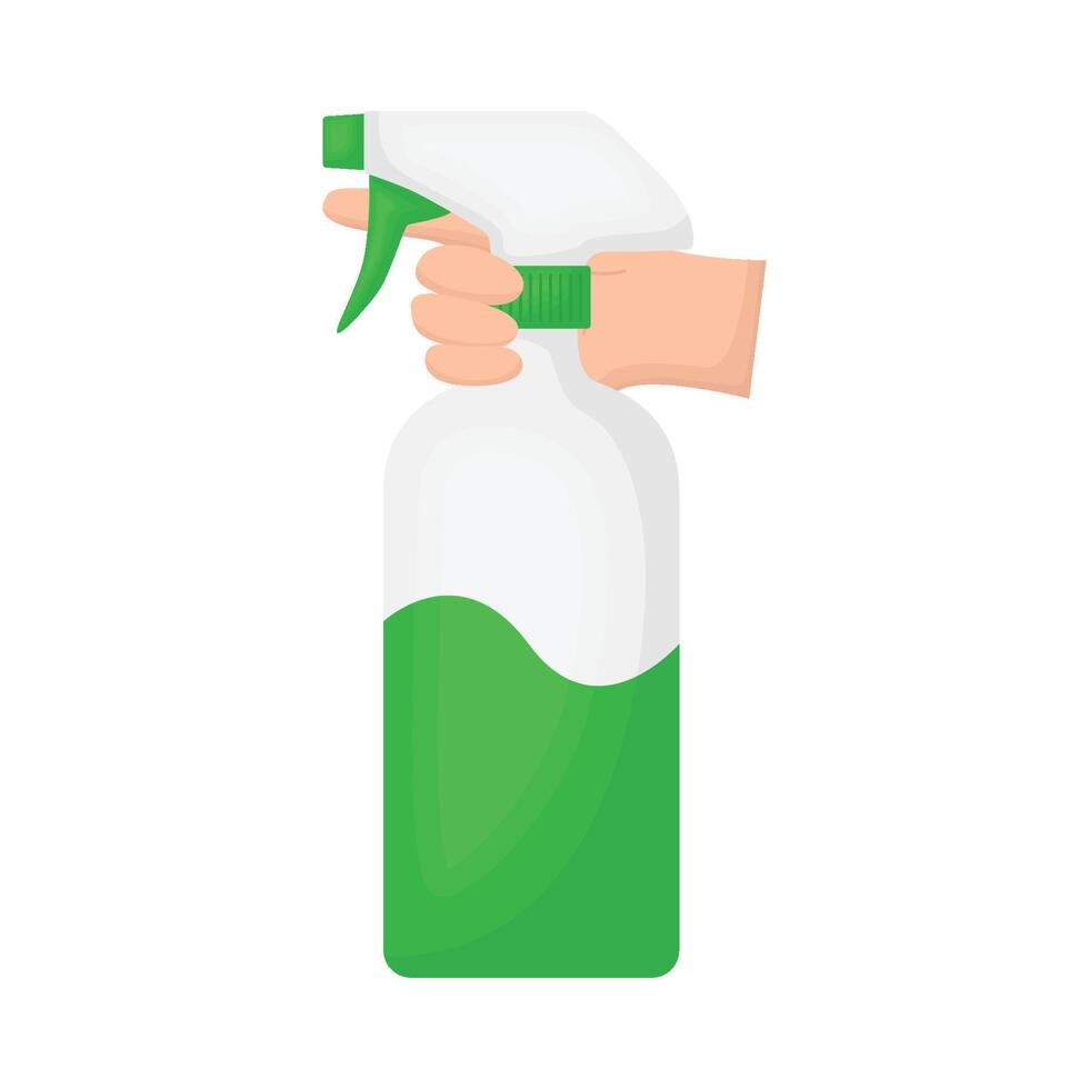 illustratie van verstuiven fles vector