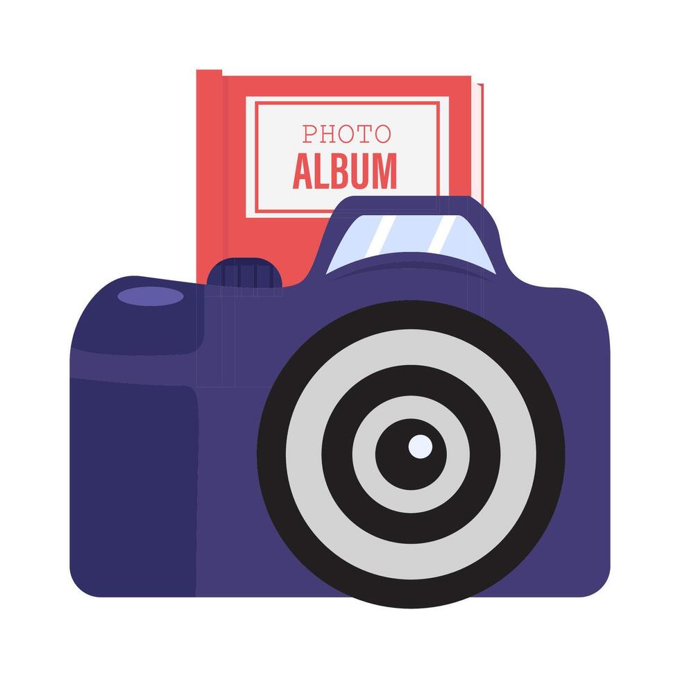 album foto boek illustratie vector