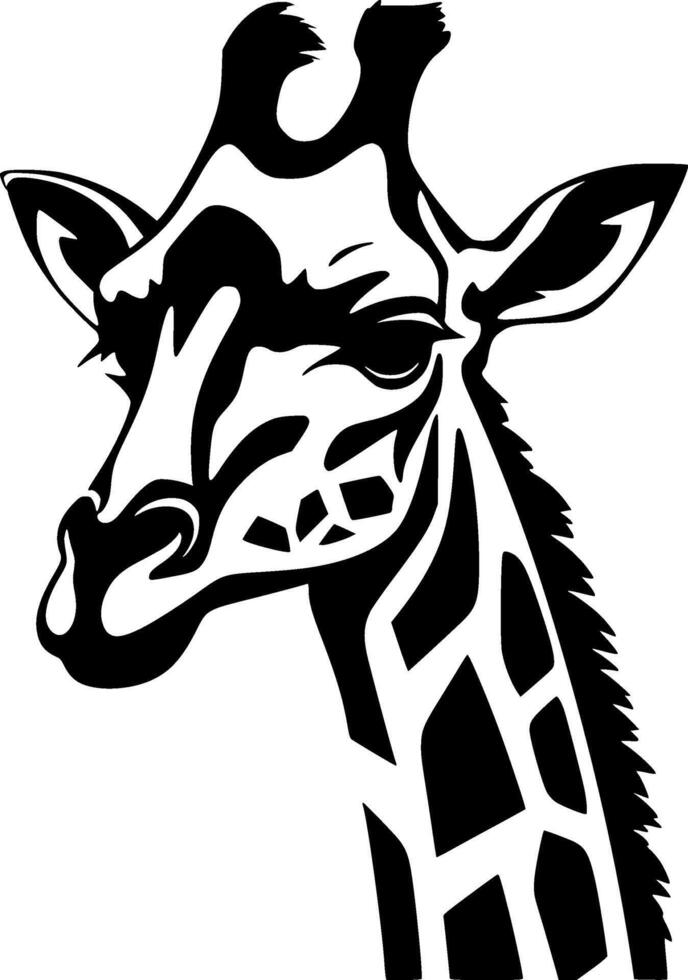 giraffe - hoog kwaliteit vector logo - vector illustratie ideaal voor t-shirt grafisch