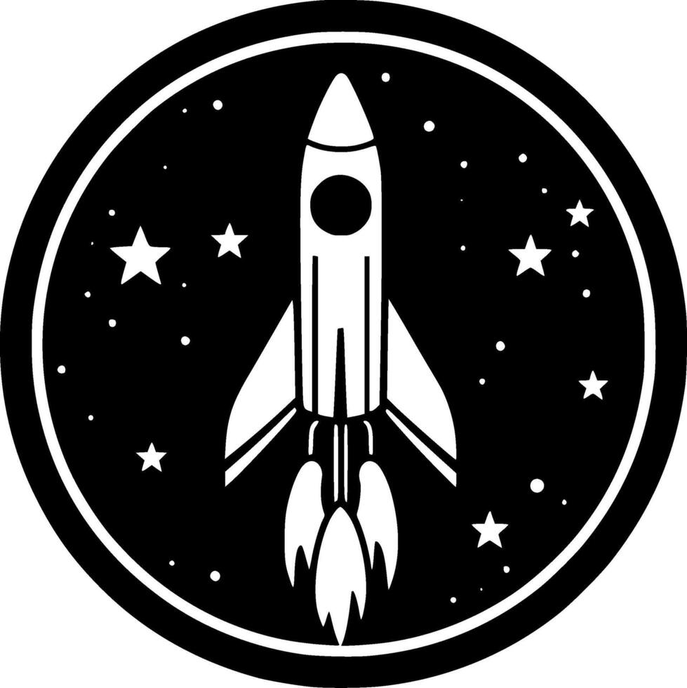 raket - hoog kwaliteit vector logo - vector illustratie ideaal voor t-shirt grafisch