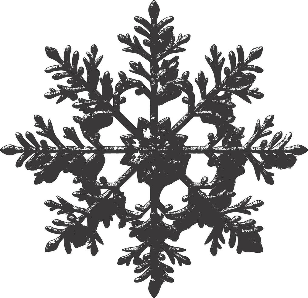 ai gegenereerd silhouet mandala bloem sneeuwvlok vormig zwart kleur enkel en alleen vector