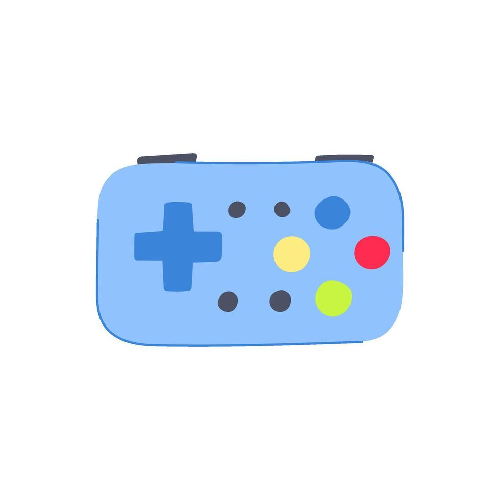 video gamepad tekenfilm vector illustratie