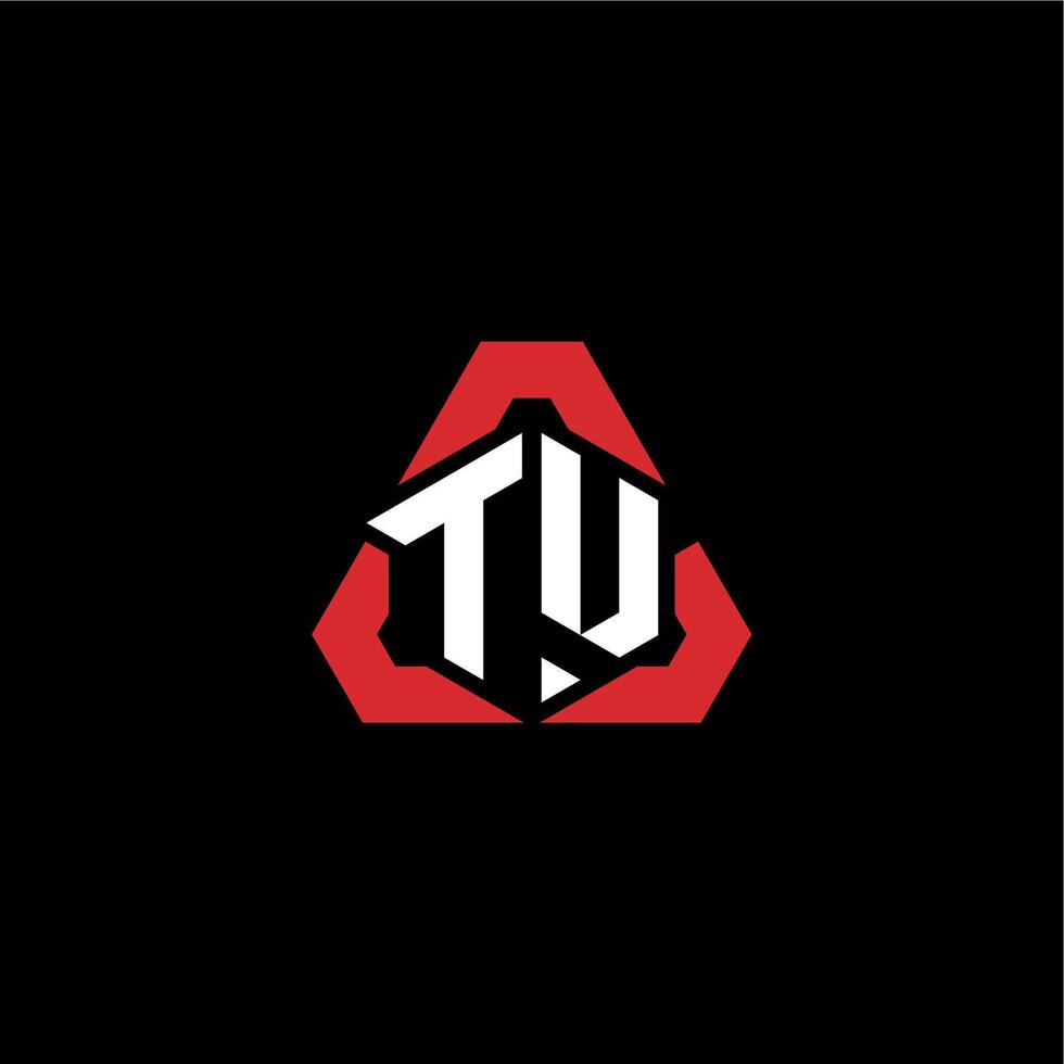 tu eerste logo esport team concept ideeën vector