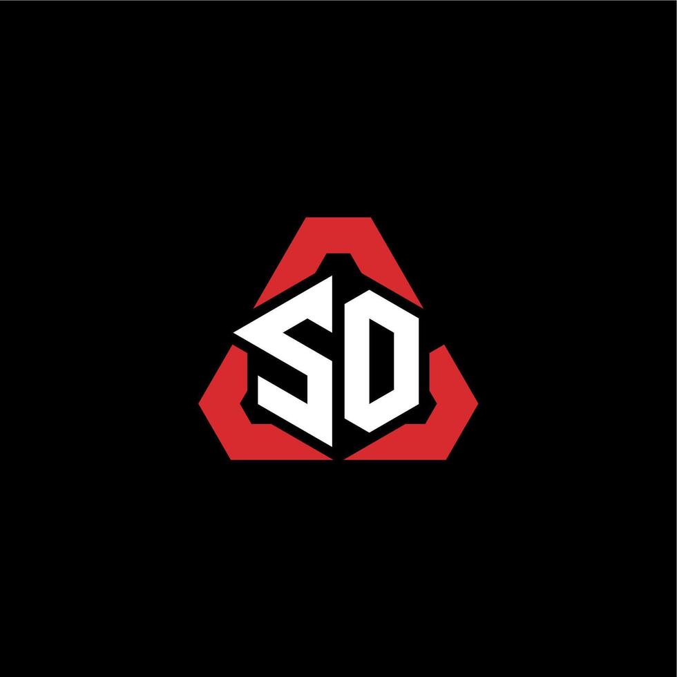 zo eerste logo esport team concept ideeën vector