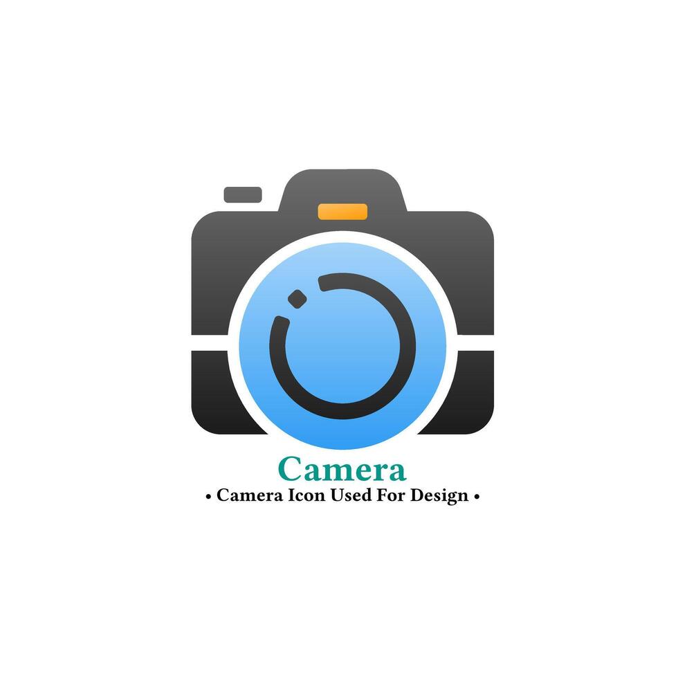 camera vector icoon in modern stijl geïsoleerd Aan wit achtergrond. camera concept icoon voor web en mobiel ontwerp.