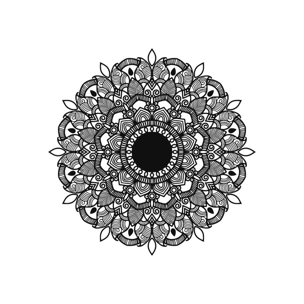 mandala ontwerp is kunst ontwerp vector mandala uw buste ontwerp