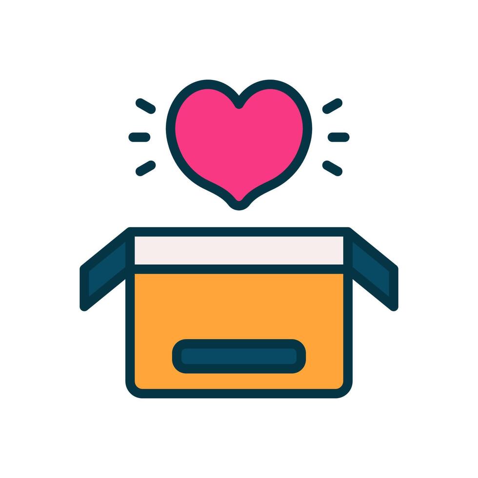 liefdadigheid icoon voor uw website, mobiel, presentatie, en logo ontwerp. vector