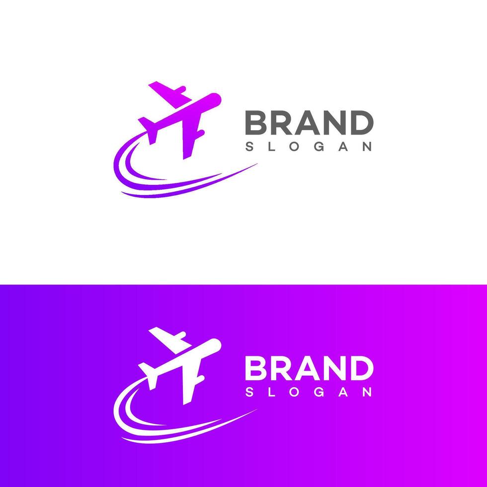 lucht reizen logo icoon merk identiteit teken symbool vector