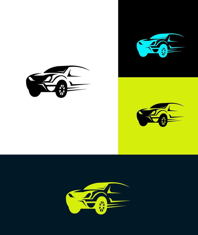 auto reist logo icoon merk identiteit teken symbool vector