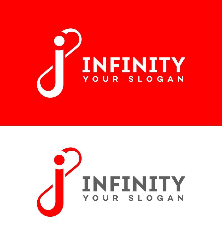 oneindigheid logo icoon merk identiteit teken symbool vector