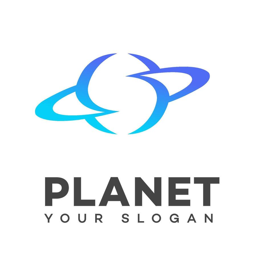 planeet logo icoon merk identiteit teken symbool vector