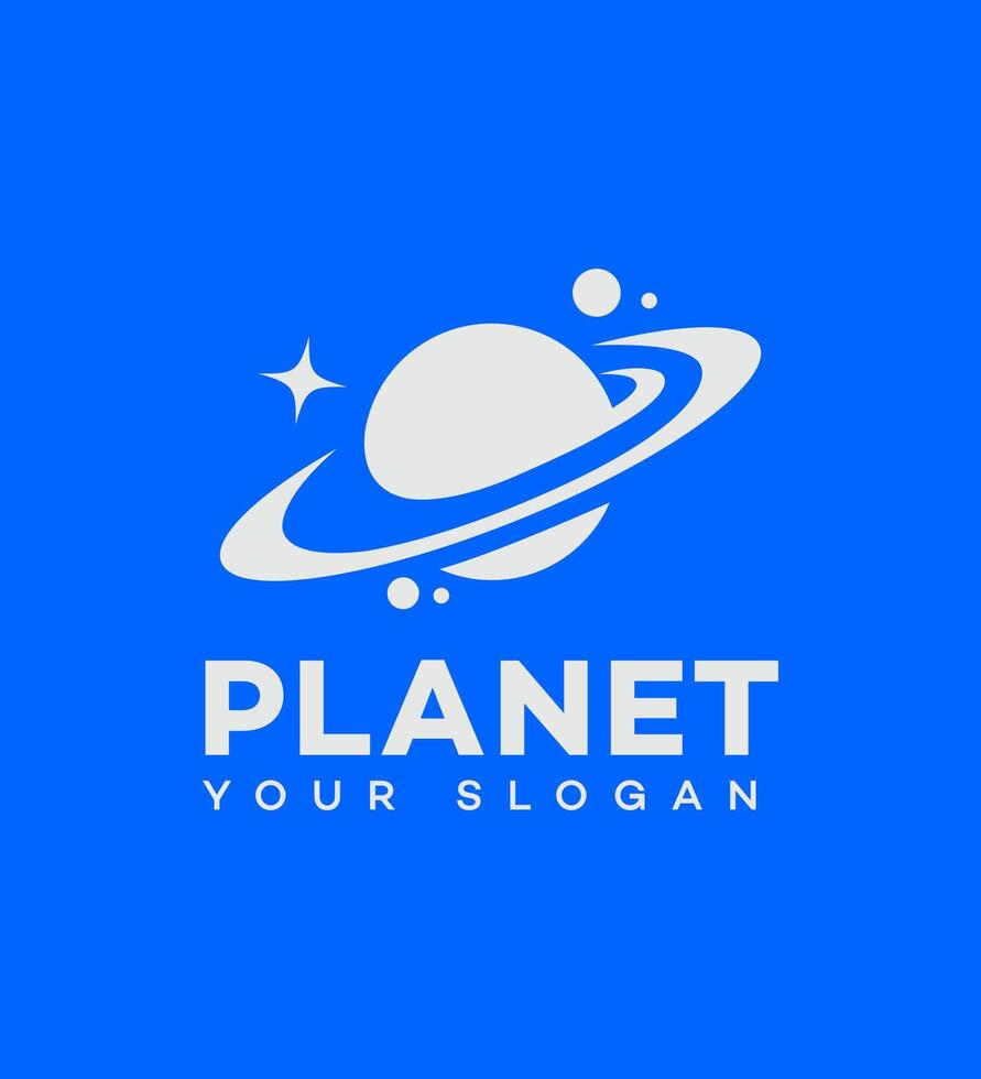 planeet logo icoon merk identiteit teken symbool vector