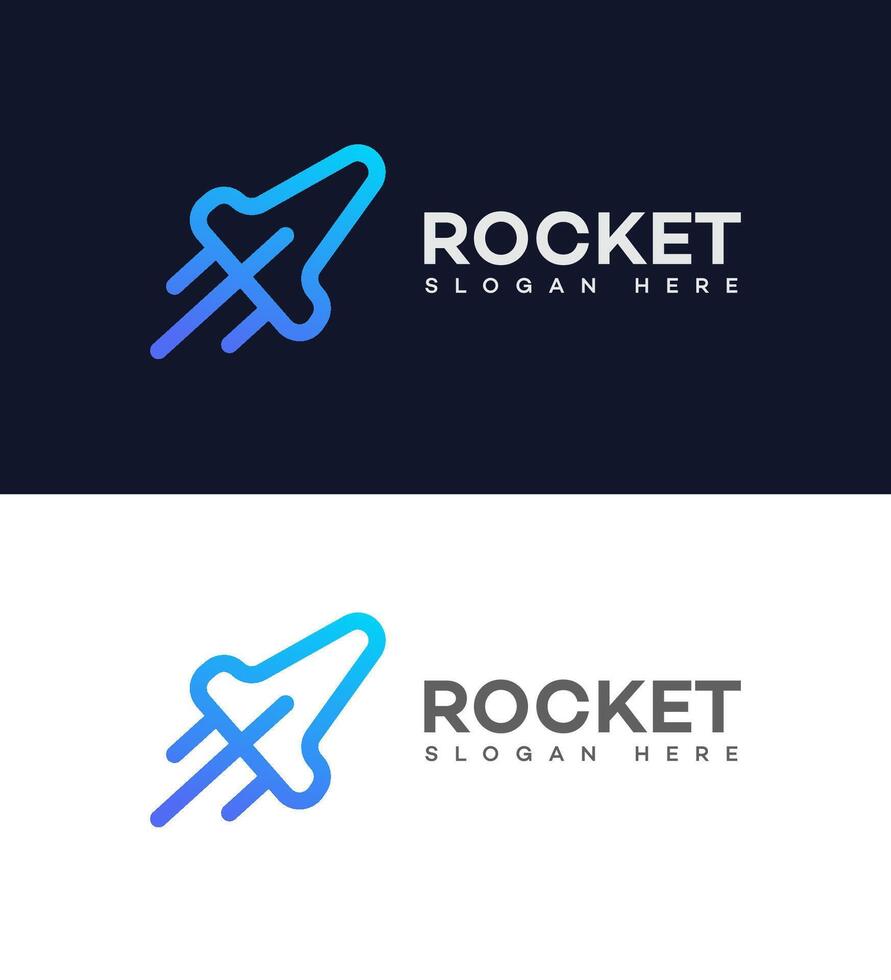 raket logo icoon merk identiteit teken symbool vector