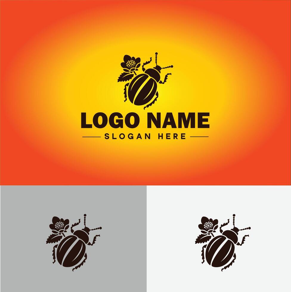 snuitkever insect plaag logo vector kunst icoon grafiek voor bedrijf merk icoon snuitkever logo sjabloon