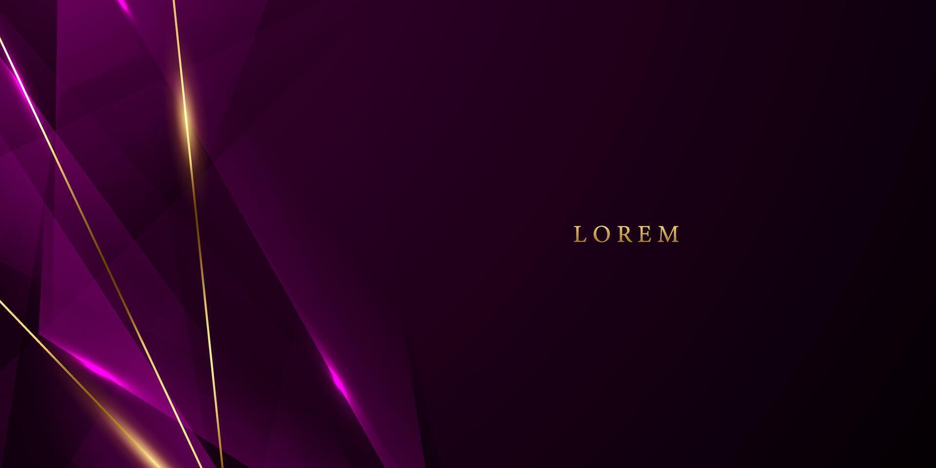 Purper abstract achtergrond met luxe elementen vector illustratie