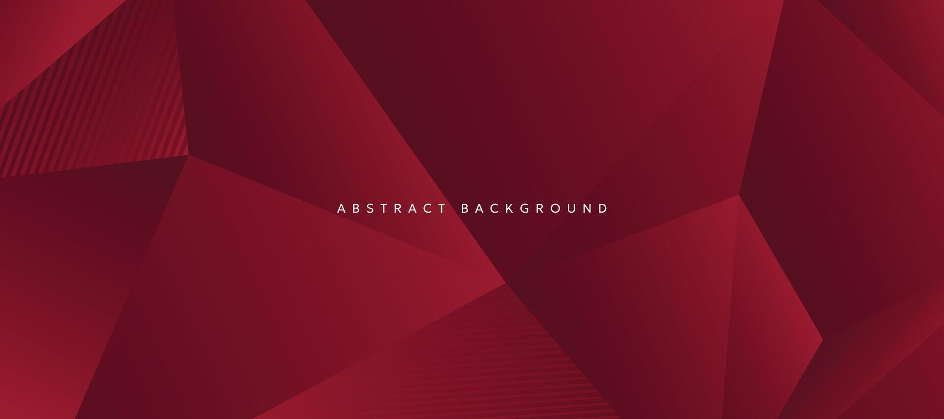 donker rood abstract veelhoek achtergrond vector
