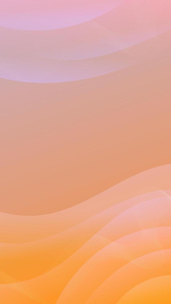 abstract achtergrond roze oranje met golvend lijnen en hellingen is een veelzijdig Bedrijfsmiddel geschikt voor divers ontwerp projecten zo net zo websites, presentaties, afdrukken materialen, sociaal media berichten vector