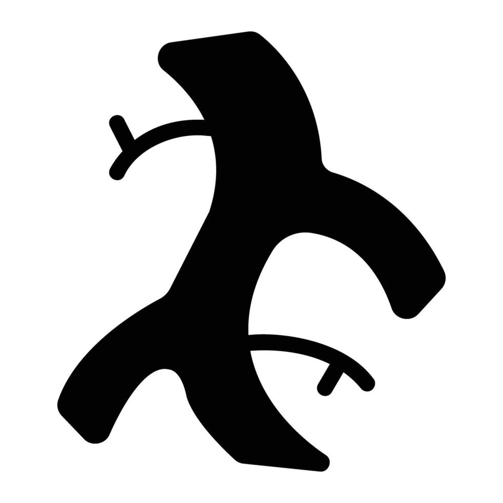 aderen glyph icoon achtergrond wit vector