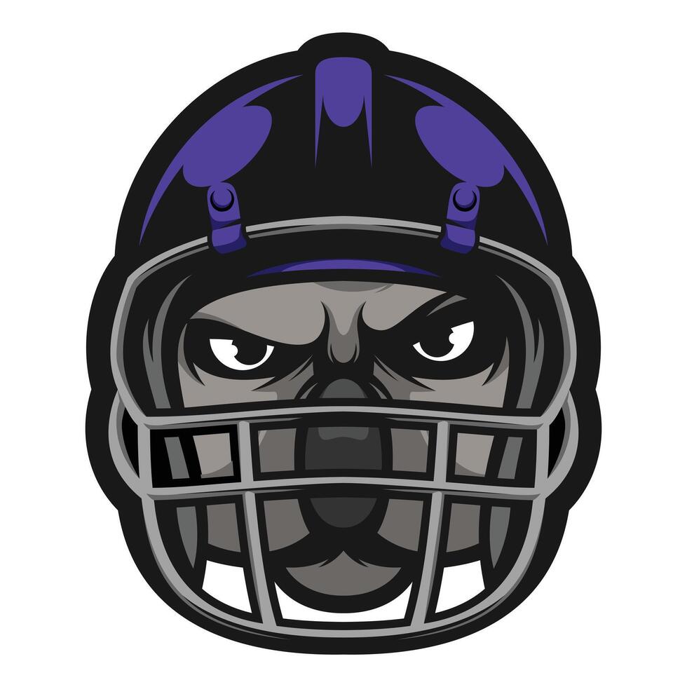 koala rugby helm vector