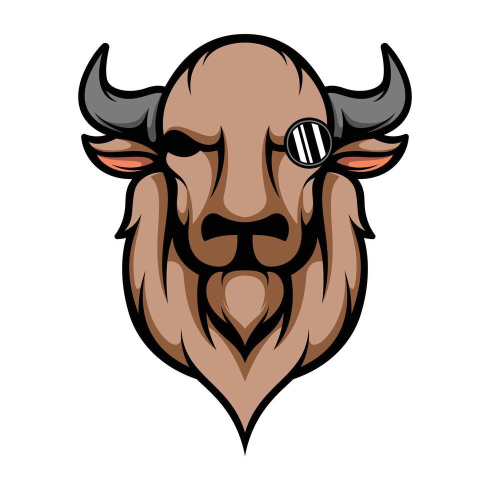 buffel bril ontwerp vector