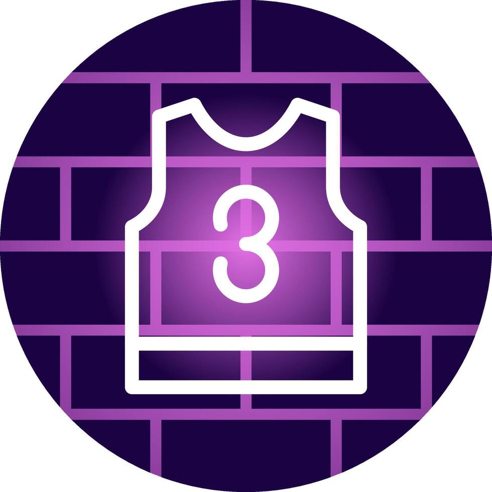 basketbal Jersey creatief icoon ontwerp vector