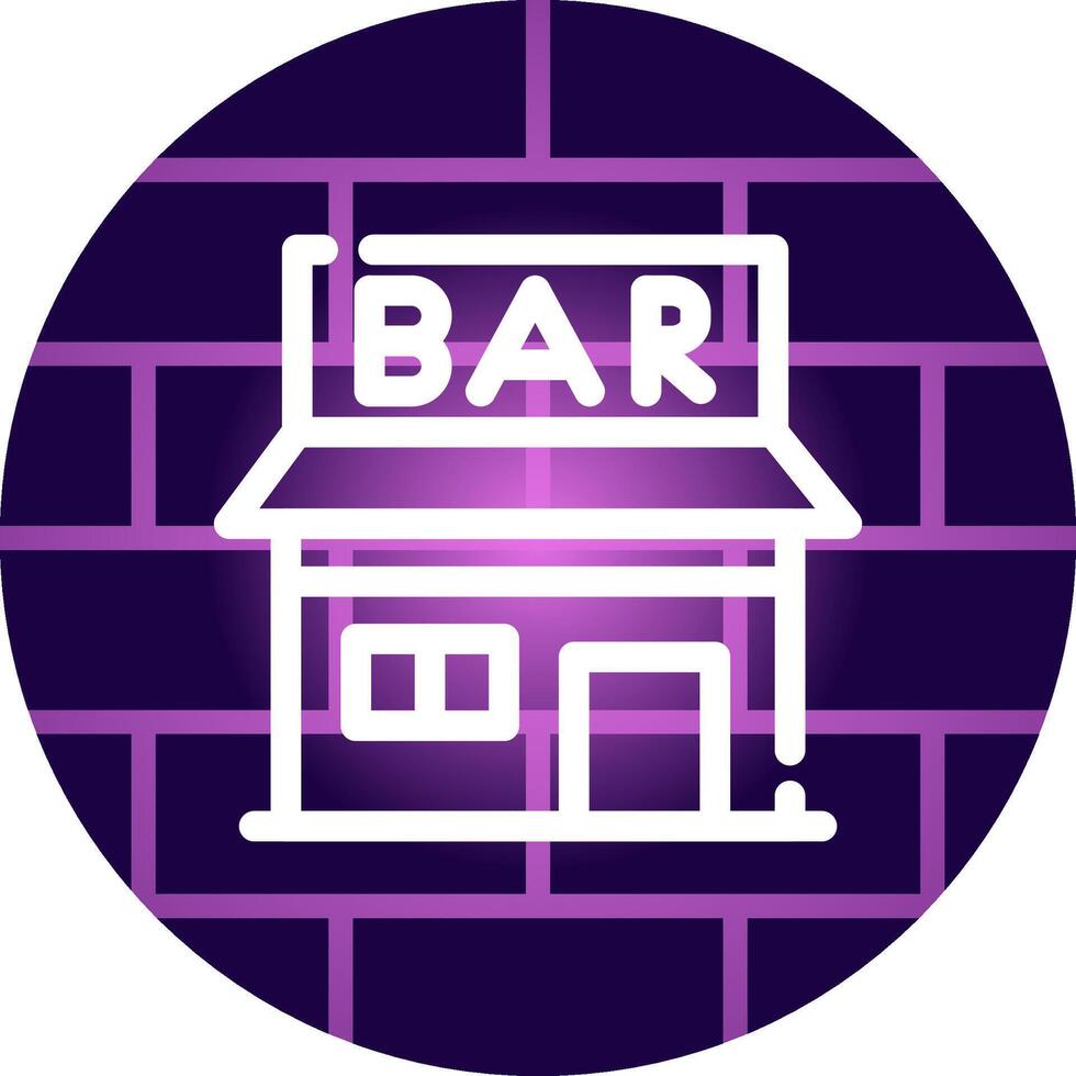 bar creatief icoon ontwerp vector