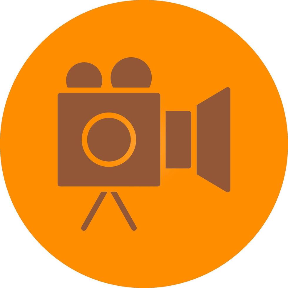 video camera creatief icoon ontwerp vector