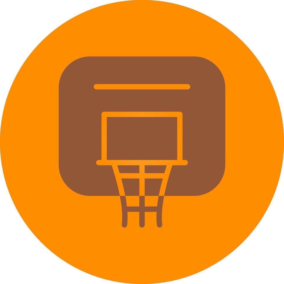 basketbal creatief icoon ontwerp vector