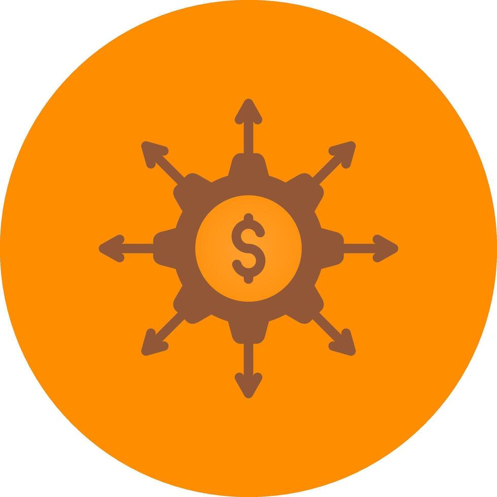 crowdfunding portaal creatief icoon ontwerp vector