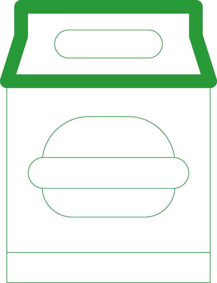 lijn groen helling ontwerp vector