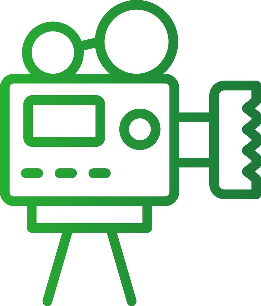 video camera creatief icoon ontwerp vector