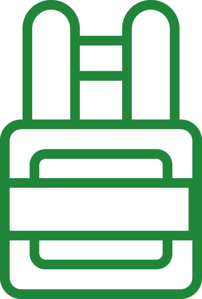 lijn groen helling ontwerp vector